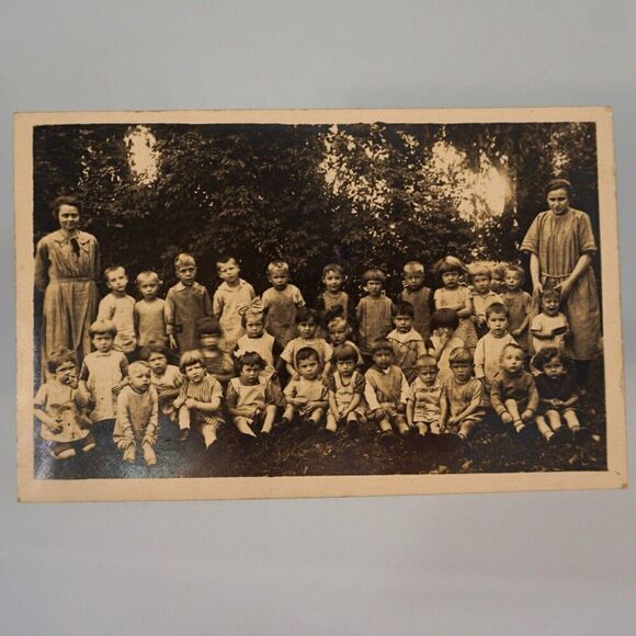 5 Vintage 1920s  - 1930s School Class Photographs Germany - Picture 3 of 7